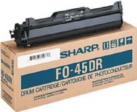 Sharp FO-45DR Black Drum Cartirdge For use with Sharp FO-4500, 5500, 5600, 6500, 6550 and 7500 Multifunctional & All-in-One Machines; Yields up to 20000 pages; New Genuine Original OEM Sharp Brand; UPC 765787252027 (FO45DR FO 45DR FO-45-DR FO-45 DR) 