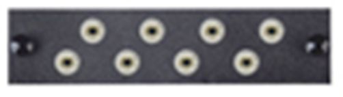 Unicom FOP-M416-66 Fiber Optic Multiplate, Six MT-RJ Multiplate (Multi-Mode), Loaded, Reversible Key (FOPM41666 FOPM416-66 FOP-M41666 FOP-M416 FOPM416)