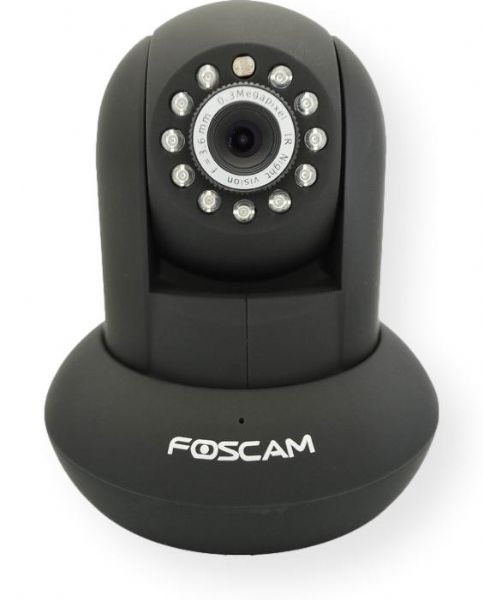 Foscam FI8910EB Model FI8910E Power Over Ethernet (POE) IP Camera, Black Color; IR cut-off filter for True Colors; IR lights can be turned off manually from the software; Audio quality improved; Added an audio input jack; Relocated the network light to the back of the camera; Has multi-level user management system with password protection; Dimensions 5 x 4 x 5 inches; Weight 0.7 lbs (FOSCAMFI8910EB FOSCAMF-I8910EB FI8910E-BLACK FI8910-EB FI8910-EB)