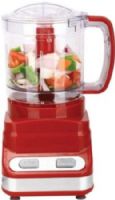Brentwood FP-548 Food Processor, Red, 3 Cup (24 oz) Workbowl, 200 Watts Power, Stainless Steel Chopping Blades, Dishwasher Safe Detachable Parts, Safety Interlock System, Non-skid Base, cUL Approval Code, Dimension (LxWxH) 6.5 x 6.5 x 11, Weight 2.45 lbs., UPC 181225805486 (FP548 FP 548) 