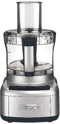 Cuisinart FP-8SV Elemental 8 Food Processor; 350 watts for powerful food prep performance; 8-cup work bowl with measurement markings; Reversible shredding and slicing discs  medium to fine; Convenient rubberized controls  High, Low, Off, and Pulse; Integrated feed tube to add ingredients during processing; UPC 086279078131 (FP8SV FP 8SV)