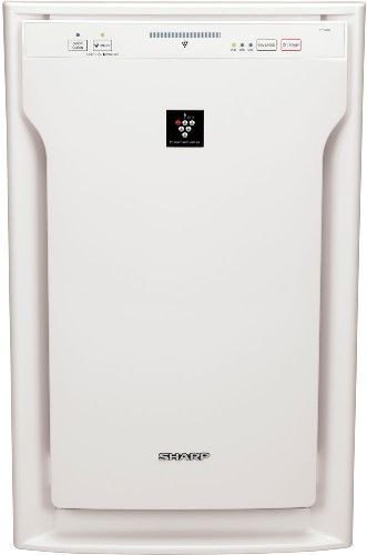 Sharp FP-A60UW Plasmacluster Air Purifier; 3 fan speeds; Recommended for area up to 341 square feet; Captures pollen, dust, pet dander and smoke; True HEPA 5-year filter captures 99.97% of particles as small as 0.3 microns; Reduces germs, bacteria, viruses, odors, mold, and fungus; UPC 074000663183 (FPA60UW FP A60UW FPA-60UW FP-A60-UW)