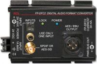 RADIODESIGNLABSFPDFC2 Flat Pak Series Digital Audio Format Converter; Conversion from SPDIF to AES EBU; Conversion from AES-3ID to AES EBU; Exclusive Sure-Lok auto recovery; Automatic sample rate detection; Coaxial or optical input; Valid signal Lock LED indicator; Transformer isolated output; UPC 813721012623 (RADIODESIGNLABSFPDFC2 DEVICE CONVERTER SOUND AUTOMATIC) 