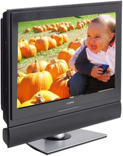 Audiovox FPE2706DV HDTV Flat Panel with Modular DVD player & USB Card Port Television, 27-Inch, 1366 x 768 pixels Resolution, 16:9 Aspect ratio,  1000:1 Contrast ratio, 176 degrees Viewing angle, 3:2 pulldown correction, NTSC and ATSC  tuner, DVD movie, CD audio, DVD-R/RW, CD-R/RW, MP3 and JPEG DVD Player compatibility (FPE 2706DV FPE-2706DV  FPE2706DV)
