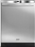 Frigidaire FPHD2481KF Professional Series Fully Integrated Dishwasher, 7 Cycles, 5 Wash Levels, Pro-Select Controls, Fully-Integrated with Digital Display Control Panel, GraniteGrey Interior, 1-24 Hours Delay Start, Hi-Temp Wash Option, Heat / No Heat Dry, Removable Stainless Steel Filter, Stainless Steel Food Disposer, Controls Lock, 3 with 3 Small Item Covers Separate Compartments, 2 Upper Rack - Cup Clips (FPHD-2481KF FPHD 2481KF FPHD2481 KF FPHD2481-KF) 