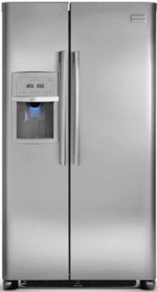 Frigidaire FPHS2687KF Professional Series Side by Side Refrigerator, Total Capacity 26.0 Cu. Ft., Refrigerator Volume 16.5 Cu. Ft., Freezer Volume 9.5 Cu. Ft., Pro-Select Controls, Performance Lighting, Tall, 11-Button Water and Ice Dispenser, Digital Electronic Temperature Controls, 3 Sliding SpillSafe Glass Shelves, Chill Drawer, 2 Clear Crispers with 2 Adjustable Humidity Controls, 3 Adjustable Clear Gallon Door Bins (FPHS-2687KF FPHS 2687KF FPHS2687 KF FPHS2687-KF)