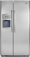 Frigidaire FPHS2699PF Professional Series Side by Side Refrigerator,26.0 Cu. Ft. Total Capacity, 16.5 Cu. Ft. Refrigerator Capacity, 9.5 Cu. Ft. Freezer Capacity, 3 SpillSafe Sliding Shelves, 1 Stacked Cool Zone Drawer, 1 Clear Upper Crisper, 1 Clear Lower Crisper, 2 Humidity Controls, 1 Clear Dairy Compartment, 2 Two-Liter Clear Fixed Door Bins, 2 One-Gallon Clear Adjustable Door Bins, 1 Clear Bottle Retainers, Grey Cabinet Finish,UPC 012505636592 (FPHS2699PF FPHS-2699-PF FPHS 2699 PF) 