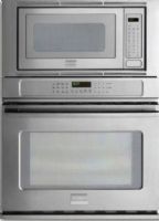 Frigidaire FPMC3085KF Professional Series 30" Combination Wall Oven/ Microwave Combo with 4.2 cu. ft. Self Clean Oven, True Hidden Bake Hidden Bake Element, Extra Large Visualite Oven Window, Dual Radiant Baking System, 8 pass 4000w Broiling Element and Wattage, Add-A-Minute Option, My Favorite Setting, Keep Warm Setting, Chicken Nuggets Button, 5 Options - Frozen Entrees/Ground Meat/Rice/Fish-Seafood/Chicken Breast Sensor Cooing Options, UPC 057112103549 (FPMC-3085KF FPMC 3085KF FPMC3085-KF FP 