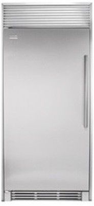 Frigidaire FPUH17D7KF Professional Stainless Steel All Freezer, 16.70 Cu. Ft. Total Capacity, Built-In Look, 2 Tilt-out Wire Door Bins, Interior Light, Leveling Legs, Frost Free Defrost, Adjustable Temp. Control, Auto Door Closer, SpaceWise Sliding Shelf, SpaceWise Storage Baskets, Made to Match Companion All-Freezer FPRH17D7KF, UPC 012505227035 (FP-UH17D7KF FPU-H17D7KF FPUH-17D7KF)