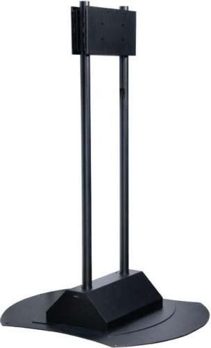 Peerless FPZ-670 Flat Panel Stand for 50- 71-Inch Plasma Screens, Black, Integrated cable management to simply route cords through columns, Base cover is designed to conceal surge protector, media driver or DVD player, Height adjustable on 6' columns for ideal height of screen (FPZ670 FPZ 670)