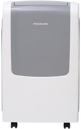 Frigidaire FRA09EPT1 Portable Room Air Conditioner, Gray on White, 9000 BTU (Cool), 4100 BTU (Heat), 1.2 Pints/Hour Dehumidification, 425 Sq. Ft. Cool Area, 610 Air CFM (High), 1300 RPM Motor (High), Ready-Select Controls, Supplemental Heat Option, SpaceWise Portable Design, Effortless Temperature Control, Remote Control, UPC 012505274435 (FRA-09EPT1 FRA 09EPT1)