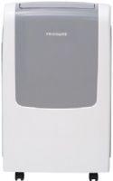 Frigidaire FRA123PT1 Portable Room Air Conditioner, Gray on White, 12000 BTU (Cool), 1.5 Pints/Hour Dehumidification, 640 Sq. Ft. Cool Area, 572 Air CFM (High), 1300 Motor RPM (High), Swing Air Direction Control, 24-Hour On/Off Timer, Ready-Select Controls, SpaceWise Portable Design, Effortless Temperature Control, UPC 012505274442 (FRA-123PT1 FRA 123PT1 FRA123-PT1 FRA123 PT1) 
