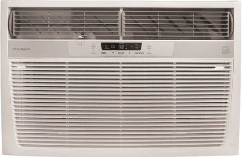 Frigidaire FRA256ST2 Window-Mounted Heavy Duty Room Air Conditioner, White, 25,000 BTU (Cool) Capacity, 1,672 Sq. Ft. Cool Area, Effortless Remote Temperature Control, Ready-Select Controls, Remote Control, Effortless Clean Filter, Energy and Cost Savings, Multi-Speed Fan, Sleep Mode, Quickly Cools, UPC 012505273933 (FRA-256ST2 FRA 256ST2 FRA256-ST2 FRA256 ST2)