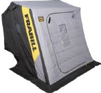 Frabill 7080 Thermal Predator Ice Shelter, Fishes 2 to 3 Anglers + Gear, NorpacR2 Fabric with ThinsulateTM FR Insulation by 3M, Rugged Roto-Molded Sled Base, Two (2) Deluxe Swivel Boat Seats, Front & Rear Zippered Doors, MaxVent Air Exchange System, Set-Up 95" (L) x 77"W x 75"H, Folded 77"L x 39"W x 26"H, Weight 160 lbs., UPC 082271670809 (FRABILL7080 FRABILL-7080) 