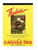 Fredrix 3497 White Canvas Pad 10" x 14"; Canvas pads are great for student use and artists who want to paint studies in a pad format; Each pad features Fredrix quality and is primed and ready to paint; Canvas sheets are sturdy enough to be mounted when dry; 10" x 14" white canvas, 10-sheet pad; Shipping Weight 1.17 lb; Shipping Dimensions 10.00 x 14.00 x 4.00 in; UPC 081702034975 (FREDRIX3497 FREDRIX-3497 FREDRIX/3497 ARTWORK) 
