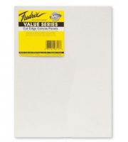 Fredrix 3723 Value Series Cut Edge 9" x 12" Canvas Panels, 25-Pack; Double acrylic primed archival canvas mounted to acid-free chipboard panels; Suitable for painting on with acrylics and oils; Great for schools, classrooms, and renderings; White, 25-pack; Shipping Weight 6.00 lbs; Shipping Dimensions 9.00 x 12.00 x 2.50 inches; UPC 081702037235 (FREDRIX3723 FREDRIX-3723 VALUE-SERIES-CUT-EDGE-3723 CANVAS PAINTING) 