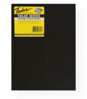 Fredrix 37231 Value Series Cut Edge 9" x 12" Canvas Panels, 25-Pack; Double acrylic primed archival canvas mounted to acid-free chipboard panels; Suitable for painting on with acrylics and oils; Great for schools, classrooms, and renderings; Black, 25-pack; Shipping Weight 6.32 lbs; Shipping Dimensions 12.00 x 9.00 x 2.50 inches; UPC 081702372312 (FREDRIX37231 FREDRIX-37231 VALUE-SERIES-CUT-EDGE-37231 PAINTING CANVAS) 