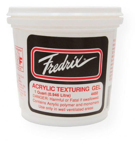 Fredrix 4450 Texturing Gel; Made from the finest materials available; Choose from a variety of products to suit your particular needs; Shipping Weight 2.75 lb; Shipping Dimensions 3.46 x 7.9 x 5.9 in; UPC 081702044509 (FREDRIX4450 FREDRIX-4450 PAINTING)