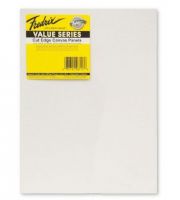 Fredrix T3715 Value Series Cut Edge 12" x 16"Canvas Panels, 6 Pack; Double acrylic primed archival canvas mounted to acid free chipboard panels; Suitable for painting on with acrylics and oils; Great for schools, classrooms, and renderings; White, 6 pack; Dimension 12" x 16"; Weight 2.58 lbs, UPC 081702037150 (FREDRIXT3715 FREDRIX-T3715 VALUE-SERIES-CUT-EDGE-T3715 CANVAS PAINTING) 