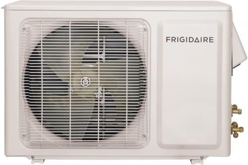 Frigidaire FRS09PYC1 Ductless Mini-Split Outdoor Air Conditioner / Heat Pump, Volts: 115 V, Amps (Cool) Indoor/Outdoor: 0.4/7.6, Watts (Cool) Indoor/Outdoor: 0.4/81, Amps (Heat) Indoor/Outdoor: 20/640, Watts (Heat) Indoor/Outdoor: 20/680, Fuse (Amps) Indoor/Outdoor: 3.15/25, Controls: Ready-Select Controls, Fan Speeds (Coo/an): 03-mar, Low Voltage Start-Up: Yes, Turbo Fan: Yes, Auto Fan: Yes, Energy Saver: Yes, Sleep Mode: Yes, 24 Hour O/ff Timer: Yes (FRS09PYC1 FRS09PYC1)