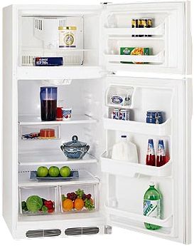 Frigidaire FRT17G4BW 16.5 CF Top Mount Refrigerator, White, Frigidaire handle & badge, Clear deli drawer, Clear dairy door, 2 White adjustable gallon door bins (FRT17 FRT17G FRT17G4 FRT17G4B FRT17G4W)