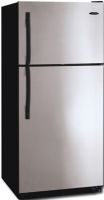 Frigidaire FRT17G5CSB Top Freezer Refrigerator with 2 Full-Width Glass Shelves & Clear Deli Drawer, 16.5 Cu. Ft, Stainless Steel/Right Hinge Door,  2 Full-Width Sliding Glass Shelves, 2 White Fixed Door Bins, 1 Fixed White Door Rack, 2 Clear Crispers, 2 Humidity Controls, 2 Fixed White Door Bins, 1 Full-Width Shelf, Ice Trays, Never Clean Condenser (FRT-17G5CSB FRT 17G5CSB) 
