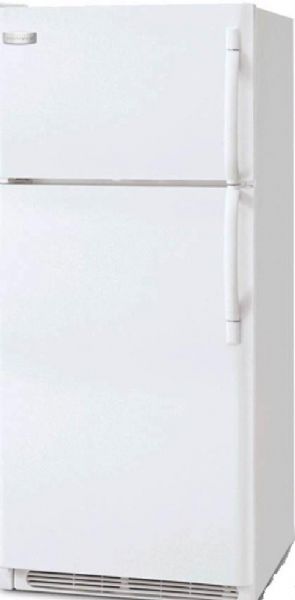 Frigidaire FRT18HB5JZ Top-Freezer Refrigerator with 2 Sliding Wire Shelves, 14.13 cu. ft. Fresh Food Capacity, 4.07 cu. ft. Freezer Capacity, Color-Coordinated Door Handle Design, Standard Lighting Levels, Standard Lighting Design, 3 White Fixed Door Bins , White dairy door Dairy Compartment, 2 Wire Sliding Shelves, White Meat/Deli Drawer, 2 White Fixed Door Bins, Left Hinge (FRT-18HB5JZ FRT 18HB5JZ FRT18HB5-JZ FRT18HB5 JZ)