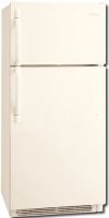 Frigidaire FRT8B5EQ Top Freezer Refrigerator with 2 Sliding Wire Shelves & Clear Dairy Door,  18.2 Cu. Ft, 1 Humidity Control, 2 Clear Crispers, 2 Sliding Wire Shelves, 3 Fixed White Door Racks, 1 Half-Width Shelf, 2 Fixed White Door Racks, Bisque Color  (FRT-8B5EQ FRT 8B5EQ) 