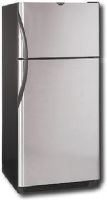 Frigidaire FRT8S6ESB Top Freezer Refrigerator 18.2 Cu. Ft, 1 Full-Width Shelf, 2 Fixed White Door Bins, Ice Trays, 29-5/8 in. Width cabinet, 26-5/8 in. Depth cabinet, 58-1/8 in. Depth door open 90 degrees, 29-7/8 in Depth including door, 32-1/8 in. Depth including handle, 65-3/8 in. Height cabinet, UltraSoft Black Handles, UltraSoft Stainless Steel Doors, 2 Clear Crispers, 2 Humidity Controls (FRT8S6ES  B FRT8S6ES-B  FRT8S6ESB) 