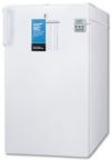 Summit FS407LPLUS2ADA ADA Compliant 20" Wide All-Freezer For Freestanding Use, Manual Defrost With A Lock And NIST Calibrated Thermometer; ADA compliant, 32" height for use in ADA compliant settings; Fully finished white cabinet, allows the unit to be used freestanding; Slim 20" width, full 2.8 cu.ft. capacity inside conveniently slim footprint; Factory installed lock, top-mounted for convenient security; (SUMMITFS407LPLUS2ADA SUMMIT FS407LPLUS2ADA SUMMIT-FS407LPLUS2ADA) 