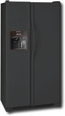 Frigidaire FSC23R5DB Refrigerator 22.6 Cu. Ft. Counter Depth Side-by-Side, Rear-Mounted PureSource Filter, Removable Dairy Compartment with Clear Door, Dual-Level Lighting (FSC-23R5DB FSC 23R5DB)