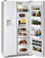 Frigidaire FSC23R5DW Counter Depth Side-by-Side Refrigerator 22.6 Cu. Ft. Capacity, UltraSoft Doors and Handles, 4 Button Ice and Water Dispenser, 1 Fixed White Condiment Bin, 1 Fixed White Gallon Door Bin, 1 Humidity Control, 2 Adjustable White 2-Liter Door Bins (FSC23R5D FSC23R5 FSC-23R5DW FSC23R) 