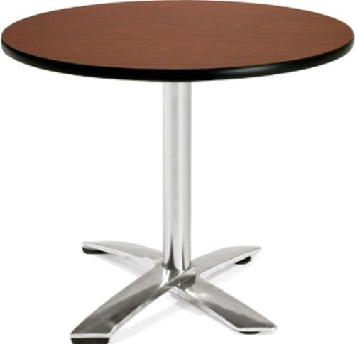 OFM FT42RD-MAH Round Flip-top Nesting Caf Table - 42