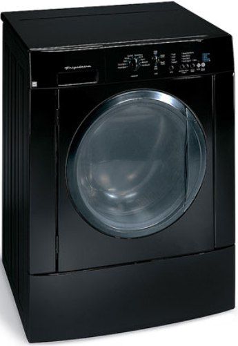 Frigidaire FTF2140FE Front Load Washer with 10 Cycles, Black, King-Size 3.5 Cu. Ft. I.E.C. Capacity, Stainless Steel Wash Basket, Electronic Controls, Tumble Action Cleaning System, 3 Wash / 4 Spin Speed Combinations, 8 Hour Delay Start, Advanced Rinse Technology, Automatic Bleach Dispenser (FTF-2140FE FTF 2140FE FTF2140F FTF2140)