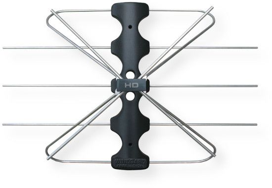 Winegard  FV30BB Indoor Outdoor TV Antenna; Silver; 30 mile range; Receives high band VHF and UHF signals; Compatible with ALL brands of TVs and receivers; Paintable to match decor; Mounts indoors or out; Mounts easily in attics, on apartments, decks, and columns; UPC 615798399610 (FV30BB FV-30BB FV30BBTVANTENNA FV30BB-TVANTENNA FV30BBWINEGARD FV30BB-WINEGARD)