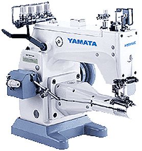 Yamata FY2600 Super High-speed Stretgh Sewing Machines cylinder series, 3.2/4.0/4.8/5.6¡Ñ/6.4; 1.2-4.4mm 1£º0.5 1£º1.3, 6.5mm 11# 3000s.p.m, The small diameter of the cylinder makes it possible to sew narrow tubular materials; For plain seaming light to medium weight fabrics; TT-2600 Table Stand and DOL12H Motor Sold Separately (FY-2600 FY 2600 Feiyue)