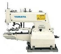 Yamata FY373 Button Attaching Sewing Machine, Up To 1500 Stitches Per Minute, Button-attaching for ordinary button with two or four holes, Single pedal starting, Automatic presser lifting, Automatic thread trimmer; TT-373 Table Stand and YYT2-4-1 Motor Sold Separately (FY 373 FY-373 Feiyue)