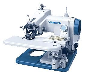 Yamata FY500 Blind Stitch Hemmer All-Metal Portable Sewing Machine, Up to 1200 Stitches per Minute, Built-in Skip Stitch 2:1, Swing Down Narrow Cylinder Arm, Swing Away Work Plate, Knee Lever to Insert & Remove Fabric, All Metal Portable Blindstitch, Complete with a 110 volt, 90 watt,.9amp, 6000 rpm motor, 60HZ, Top-mounted thread tension; Built-in Motor included, Desktop use (FY-500 FY 500 Feiyue)