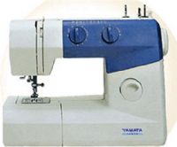 Yamata FY720 Multi-function Domestic Sewing Machine,800 stitches per minute, 10 stitch patterns, 3-step buttonholing (FY-720 FY 720)