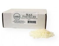 Gamblin G03001 Wax Pastilles; Small beads of naturally white, unbleached beeswax; 16 oz; Shipping Weight 1.35 lbs; Shipping Dimensions 5.00 x 7.75 x 2.75 inches; UPC 729911030011 (GAMBLIN-G03001 PAINTING) 