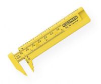 General G141ME 3" Pocket Caliper; Precision-made, high-strength, fiberglass, reinforced plastic caliper; Opens to 3" outside measurement capacity; 4" rule is graduated in 16ths on the back; Inside/outside readings graduated in 32nds/mm; Shipping Weight 0.02 lb; Shipping Dimensions 1.38 x 3.88 x 8.63 in; UPC 038728441393 (GENERALG141ME GENERAL-G141ME GENERAL/G141ME TOOL) 