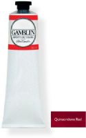 Gamblin G2590 Oil Color, 150 ml Quinacridone Red; Alkyd oil colors with luscious working properties; No adulterants are used so each color retains the unique characteristics of the pigments, including tinting strength, transparency, and texture; UPC 729911125908 (G-2590 G2590 G25-90 G259-0 GAMBLIN-2590 GAMBLIN-G2590) 