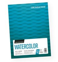 Grumbacher G26460601011 Cold Press Watercolor Paper Fold Over 9" x 12"; This 140 lb / 300 GSM Cold Press watercolor paper is developed with an optimized sizing level to ensure good wet and dry lifting; Fold over; 12 Sheets; Shipping Weight 0.82 lb; Shipping Dimensions 13.75 x 9.00 x 0.33 in; UPC 014173412621 (GRUMBACHERG26460601011 GRUMBACHER-G26460601011 G26460601011 WATERCOLOR ARTWORK) 