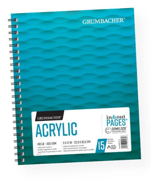 Grumbacher G26460801013 Acrylic Paper 9