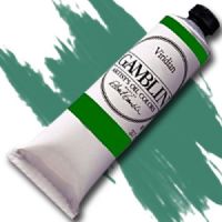 Gamblin G2740 Artist's Grade, Oil Color 150 ml Viridian; Alkyd oil colors with luscious working properties; No adulterants are used so each color retains the unique characteristics of the pigments, including tinting strength, transparency, and texture; FastMatte colors give painters a palette of oil colors that dry to a beautiful matte surface in 18 hours; UPC 729911127407 (GAMBLING2740 GAMBLIN G2740 G 2740 GAMBLIN-G2740 G-2740) 