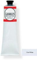 Gamblin G2800 Oil Colors, 150 ml Cool White; Alkyd oil colors with luscious working properties; No adulterants are used so each color retains the unique characteristics of the pigments, including tinting strength, transparency, and texture; UPC 729911128008 (G2800 G-2800 G28-00 G280-0 GAMBLING2800 GAMBLIN-G2800) 