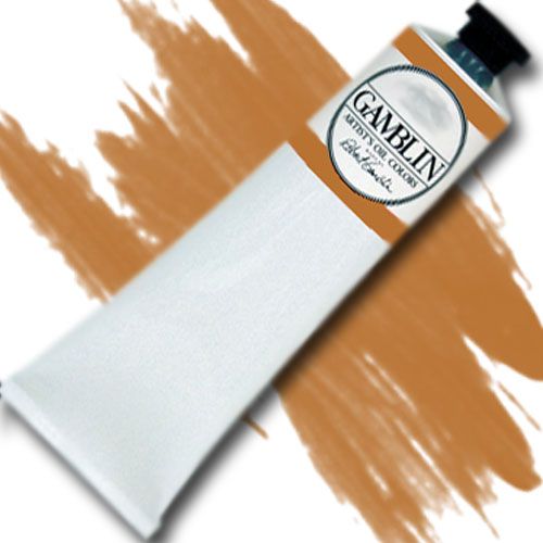 Gamblin G2910 Artists' Grade, Oil Color 150ml Copper; Alkyd oil colors with luscious working properties; No adulterants are used so each color retains the unique characteristics of the pigments, including tinting strength, transparency, and texture; FastMatte colors give painters a palette of oil colors that dry to a beautiful matte surface in 18 hours; UPC 729911129104 (GAMBLING2910 GAMBLIN G2910 G 2910 GAMBLIN-G2910 G-2910)