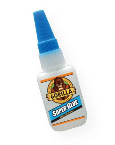 Gorilla Glue G78050 Super Glue Liquid 0.53 oz; Heavy-duty strength is faster and stronger than original foaming glue; Impact-tough formula has unique rubber particles to increase impact resistance and strength; Fast setting (10-30 seconds) and temperature resistant; Includes anti-clog cap with metal pin to clean nozzle and let air out; UPC 052427780508 (GORILLAGLUEG78050 GORILLAGLUE-G78050 GORILLAGLUE/G78050 CRAFTS HOME)