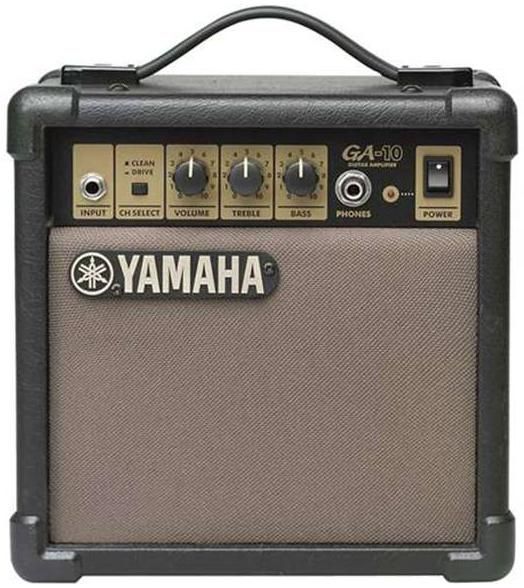 Yamaha GA-10 Refurbished 10 Watt Guitar Amplifier; Volume, Treble, Bass, Ch Select switch Controls; 6