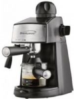 Brentwood GA-125 Espresso and Cappuccino Maker, 800 Watts Power, Brews up to 20 oz. of espresso coffee, Powerful steamer to make rich cappuccinos and lattes, Glass decanter with Cool-Touch handle, Removable Drip Tray and nozzle for easy cleaning, Measuring scoop included, cETL Approval Code, UPC 812330020937 (GA125 GA 125)  